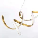 toolight-lampa-wiszaca-led-app1777-cp-gold-stan-nowy