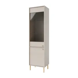 witryna-szklana-2-drzwiowa-do-salonu-sakai-2-2f-t101-bezowy