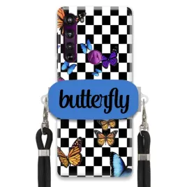etui-do-motorola-edge-case-uchwyt-prostokatny-czarna-smycz-butterfly-motyle