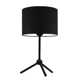 lampka-nocna-biurkowa-abazur-nowoczesna-led-e27-czarna
