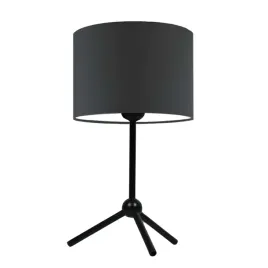 lampka-nocna-biurkowa-abazur-nowoczesna-led-e27-grafitowa
