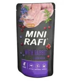 rafi-mini-saszetka-150-g-krolik-z-borowka-i-zurawina-dla-psa