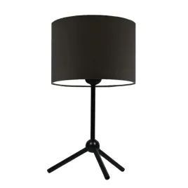 lampka-nocna-biurkowa-abazur-nowoczesna-led-e27-brazowa