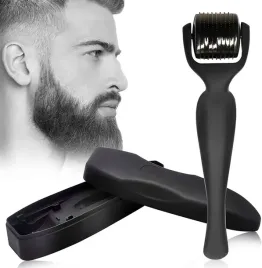 derma-roller-do-brody-zarostu-black-tytan-540-mezoterapia-wlosy-premium