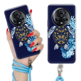 etui-do-huawei-honor-magic-5-pro-case-krajobrazy-sznurek-niebieski-wzory