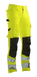 mocne-spodnie-robocze-meskie-do-pasa-bhp-jobman-odblaskowe-zolte-r-54