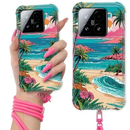 etui-do-xiaomi-15-anti-shock-crossbody-smycz-pink-beach-wakacyjne-letnie-wz