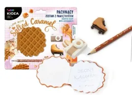 pamietnik-z-akcesoriami-slony-karmel-derform-notatnik-karteczki-gumki