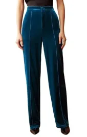 shein-eleganckie-spodnie-damskie-welurowe-niebieskie-xs-1db