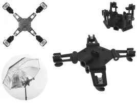 uchwyt-na-2-3-4-lampy-blyskowe-na-iso-parasolke-mikrofon-na-statyw-studyjny