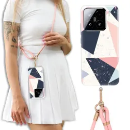 etui-do-xiaomi-15-ekskluzywne-crossbody-skorzana-smycz-rozowe-kobiece-wzory