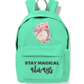 szkolny-plecak-mietowy-stay-magical-do-szkoly-mlodziezowy-stylowy-modny