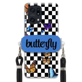 etui-do-oppo-find-x5-pro-case-uchwyt-prostokatny-smycz-butterfly-motyle