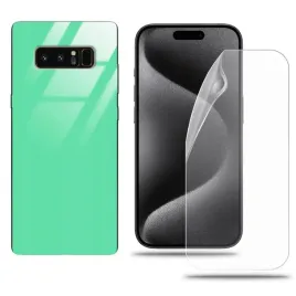 etui-do-samsung-note-8-case-mietowy-zestaw-folia-hydrozelowa-komplet-trend