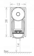 uszczelka-opadajaca-acoustic-plus-830mm