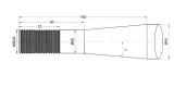 zab-ladowacza-shw-prosty-820mm-stan-nowy