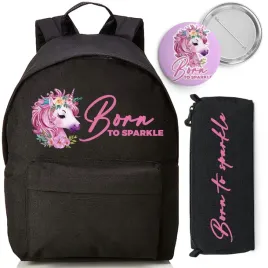 zestaw-szkolny-plecak-piornik-pin-born-to-sparkle-lekki-modny-do-szkoly
