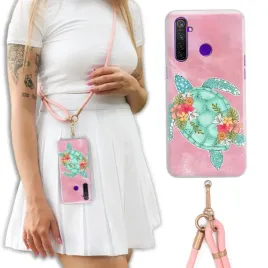 etui-do-realme-5-pro-premium-crossbody-skorzana-smycz-rozowe-kobiece-wzory