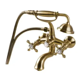 omnires-retro-bateria-wannowo-prysznicowa-braz-antyczny-re7231br