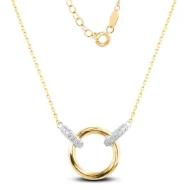 piekny-zloty-naszyjnik-z-koleczkiem-i-bialymi-cyrkoniami-rings-585-14kt