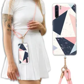 etui-do-oppo-a91-ekskluzywne-crossbody-skorzana-smycz-rozowe-kobiece-wzory