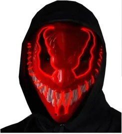 maska-led-swiecaca-czerwona-dodatek-halloween-przebranie-straszna