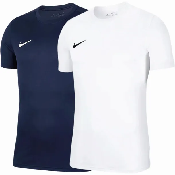 NIKE KOSZULKA MĘSKA T-SHIRT SPORTOWA ZESTAW BIAŁA + GRANATOWA BV6708 r. L