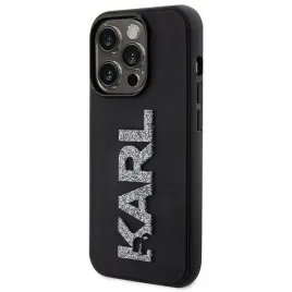 etui-karl-lagerfeld-3d-rubber-glitter-logo-na-iphone-15-pro-czarne