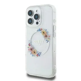 etui-guess-iml-flowers-wreath-magsafe-na-iphone-16-pro-przezroczyste