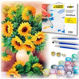 zestaw-malowanie-po-numerach-z-rama-obraz-plotno-dla-dzieci-sloneczniki-diy