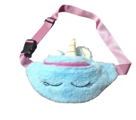 nerka-saszetka-biodrowa-dla-dzieci-pluszowa-miekka-futrzana-jednorozec-st
