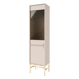 witryna-szklana-2-drzwiowa-do-salonu-sakai-3-2f-t101-bezowy