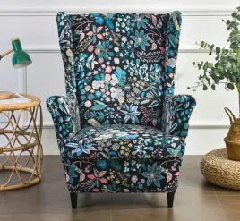 pokrowiec-na-fotel-uszak-kwiaty-liscie-wzory-elastyczny