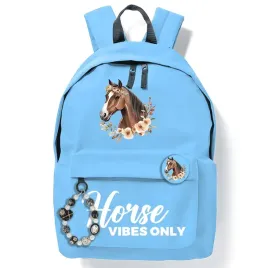 zestaw-szkolny-plecak-niebieski-brelok-pin-horse-vibes-only-do-szkoly