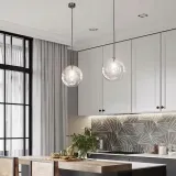 lampa-sufitowa-wiszaca-szklana-kula-20-cm-g4-transparentna-chromowana-stan-nowy