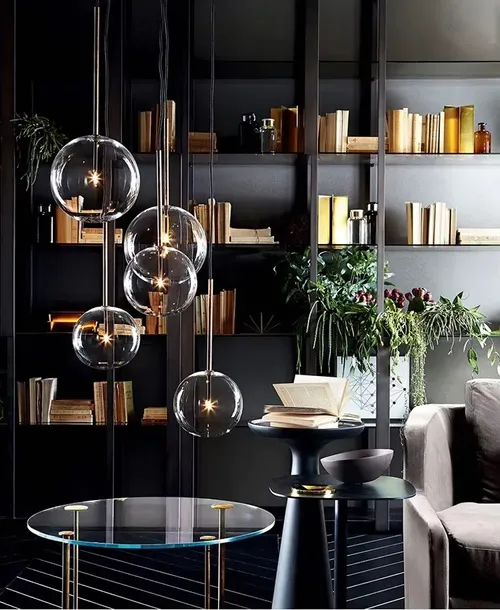 lampa-sufitowa-wiszaca-szklana-kula-20-cm-g4-transparentna-chromowana-dlugosc-wysokosc-16-5-cm