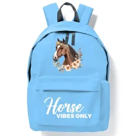 szkolny-plecak-niebieski-horse-vibes-only-styl-modny-mlodziezowy-do-szkoly