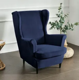 pokrowiec-na-fotel-uszak-granatowy-welur-elastyczny