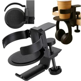 uchwyt-organizer-do-biurka-na-kubek-kawe-napoj-sluchawki-torbe-czarny