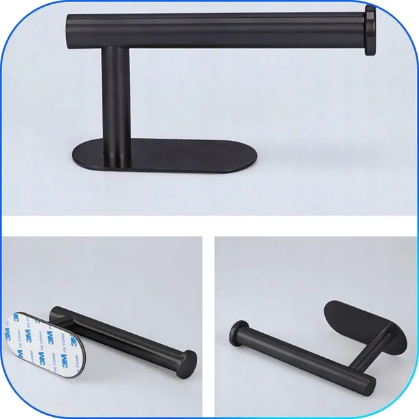 czarny-uchwyt-wieszak-na-papier-toaletowy-scienny-samoprzylepny-loft-stan-opakowania-oryginalne