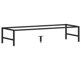 nozki-meblowe-140-cm-czarny-mat-metal-do-szafki-lazienkowej-loft