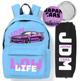 zestaw-szkolny-plecak-niebieski-piornik-pin-japan-cars-styl-do-szkoly