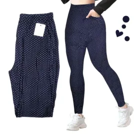 groszki-granat-leginsy-dlugie-kieszenie-miekkie-wygodne-cudo-52-54-6xl-7xl