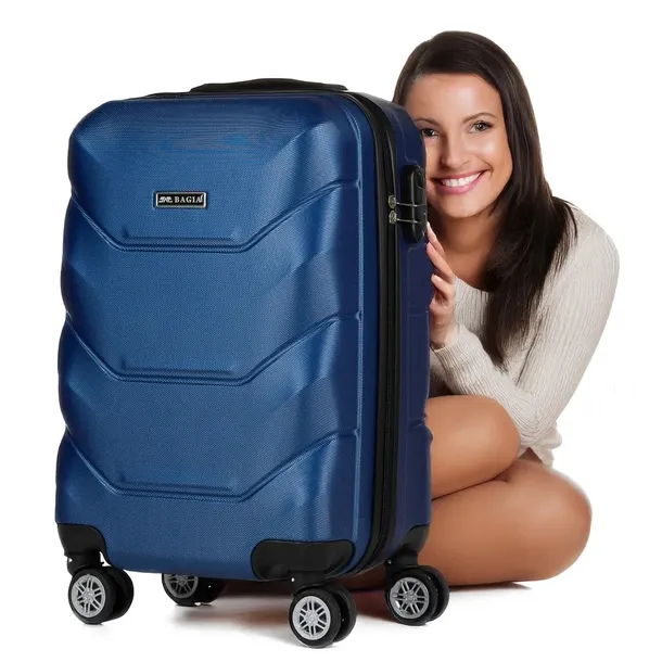 WALIZKA MAŁA PODRÓŻNA PREMIUM KÓŁKA KABINOWA NAJWIĘKSZA TORBA 38 L
