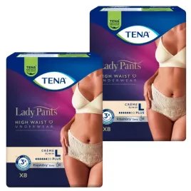 2x8szt-tena-lady-pants-plus-kremowe-majtki-chlonne-l-jak-bielizna-r-44-54