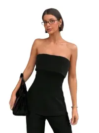 shein-czarny-top-damski-klasyczny-gladki-z-zamkiem-40-42-1dj