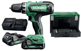 wkretarka-hikoki-ds18df-wkz-18v-2x2ah-hitsystem-100-sztuk-akcesoriow-bitow