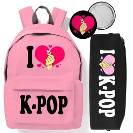 zestaw-plecak-rozowy-piornik-przypinka-i-love-kpop-szkolny-mlodziez-trend