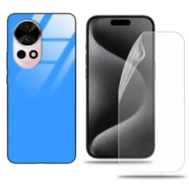 etui-do-huawei-nova-12-pro-case-niebieski-zestaw-folia-hydrozelowa-komplet