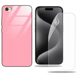 etui-do-xiaomi-redmi-note-5a-case-rozowy-zestaw-folia-hydrozelowa-komplet
